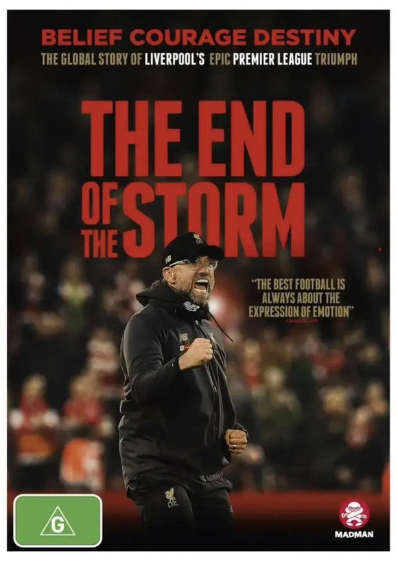 Liverpool FC The End Of The Storm (DVD) Brand New & Sealed - Region 4 - All Elite DVDs