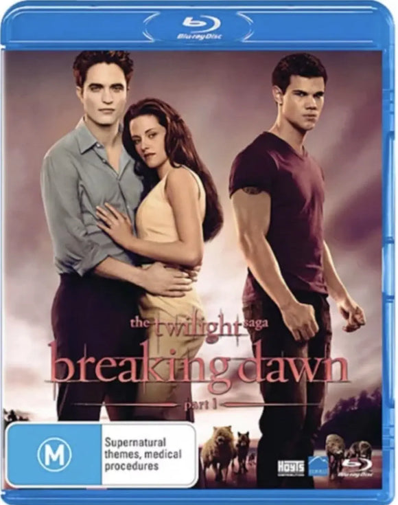 The Twilight Saga - Breaking Dawn : Part 1 (Blu-Ray) New & Sealed - Region B - All Elite DVDs