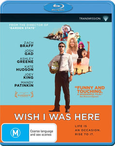 Wish I Was Here (Blu-Ray) New & Sealed - Region B - All Elite DVDs