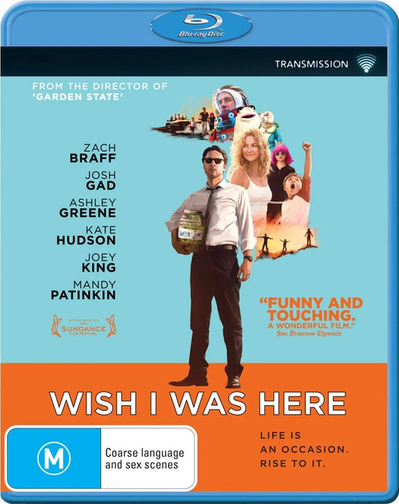 Wish I Was Here (Blu-Ray) New & Sealed - Region B - All Elite DVDs