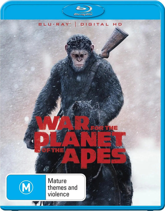 War For The Planet Of The Apes (Blu-Ray) New & Sealed - Region B - All Elite DVDs