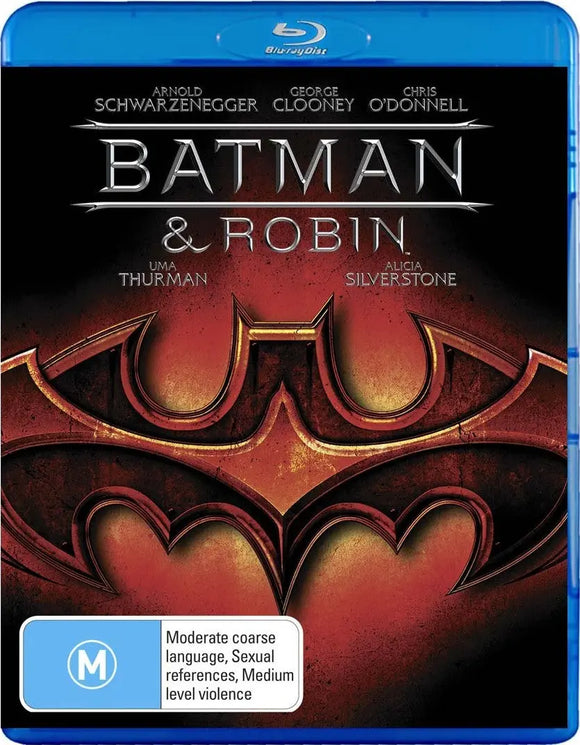 Batman & Robin (Blu-Ray) New & Sealed - Region B - All Elite DVDs