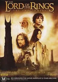 The Lord Of The Rings - The Two Towers (DVD) New & Sealed - Region 4 - All Elite DVDs