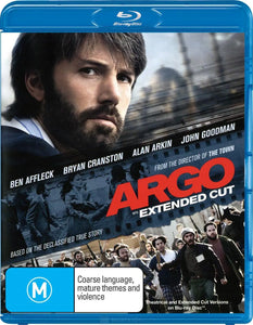 Argo - The Extended Cut (Blu-Ray) New & Sealed - Region B - All Elite DVDs