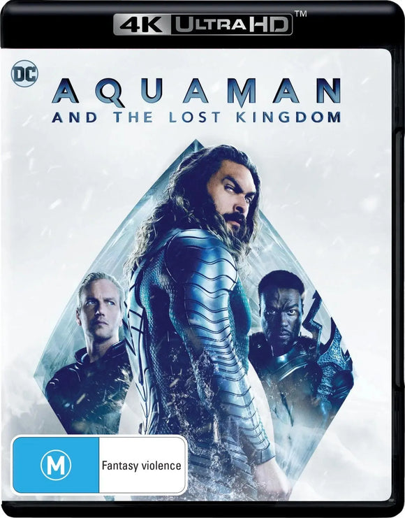 Aquaman And The Lost Kingdom (4K-UHD)New & Sealed - Region Free - All Elite DVDs