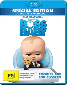 The Boss Baby (Blu-Ray) New & Sealed - Region B - All Elite DVDs