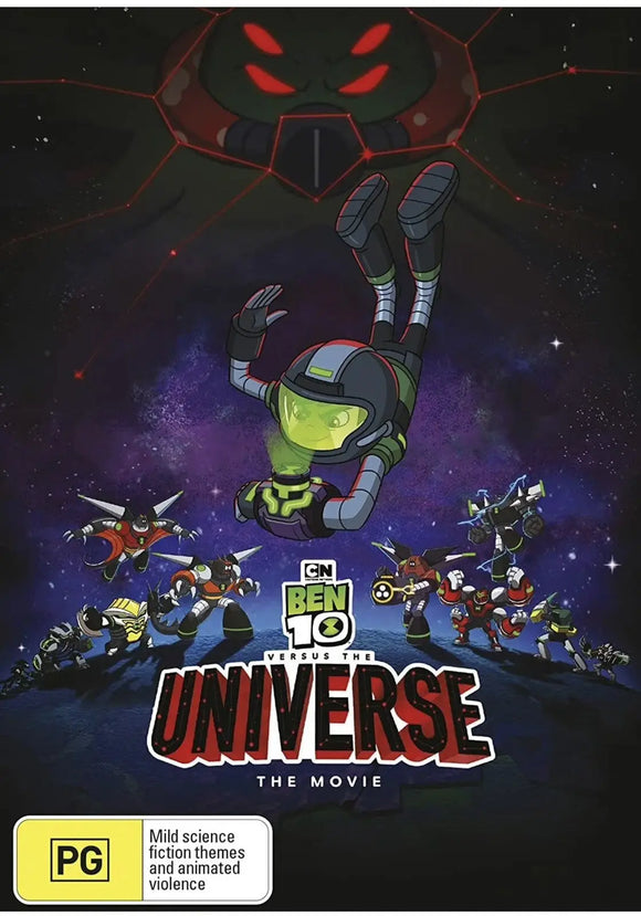 BEN 10 VS THE UNIVERSE: THE MOVIE (DVD) Brand New & Sealed - Region 4 - All Elite DVDs