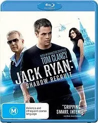 Jack Ryan: Shadow Recruit (Blu-Ray) New & Sealed - Reg B - All Elite DVDs