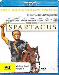 Spartacus (Blu-Ray) New & Sealed - Reg B - All Elite DVDs