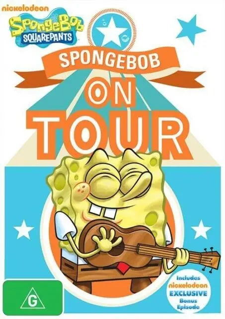 SpongeBob SquarePants - Spongebob On Tour (DVD) New & Sealed - Region 4 - All Elite DVDs