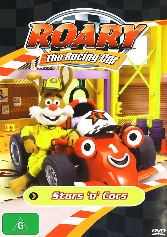 Roary The Racing Car - Stars ‘N’ Cars (DVD) Brand New & Sealed - Region 4 - All Elite DVDs
