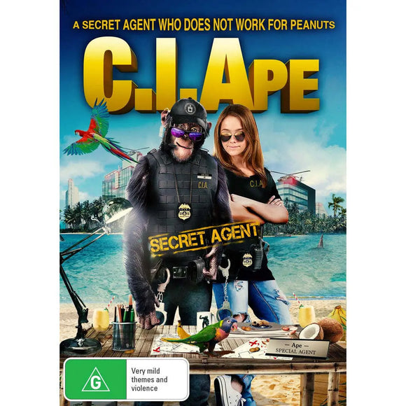 C.I.Ape (DVD) Brand New & Sealed - Region 4 - All Elite DVDs