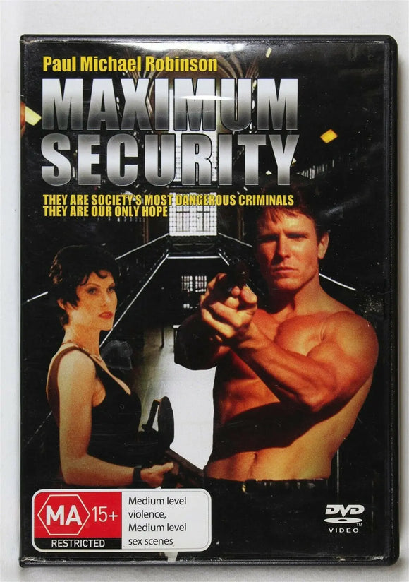 Maximum Security (DVD) New & Sealed - Region 4 - All Elite DVDs