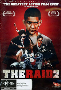 The Raid 2 (DVD) Brand New & Sealed - Reg 4 - All Elite DVDs