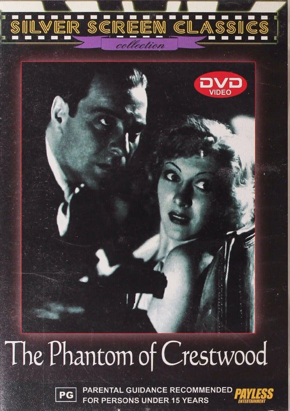 The Phantom Of Crestwood(DVD) New & Sealed - Region 4 - All Elite DVDs