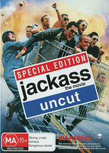 Jackass The Movie Uncut (DVD) New & Sealed - Region 4 - All Elite DVDs