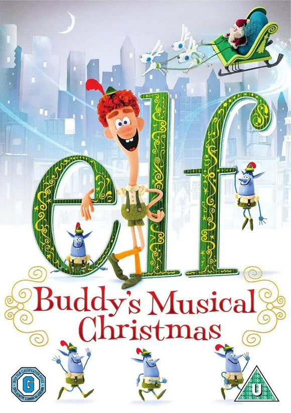 Elf - Buddy’s Musical Christmas(DVD) New & Sealed - Region 4 - All Elite DVDs