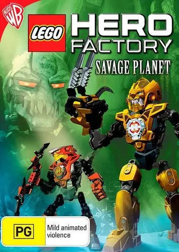 Lego Head Factory - Savage Planet(DVD) New & Sealed - Region 4 - All Elite DVDs