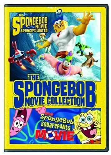 SpongeBob 2-Movie Set (DVD) New & Sealed - Region 4 - All Elite DVDs