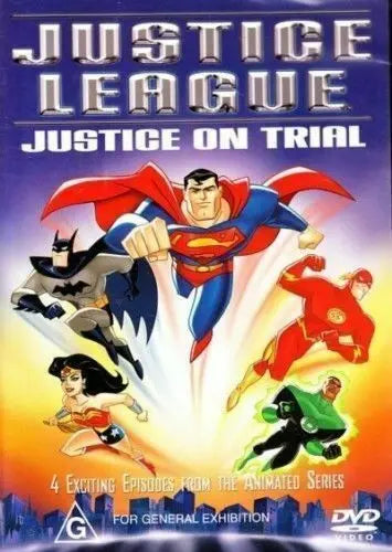 Justice League - Justice On Trial (DVD) New & Sealed - Region 4 - All Elite DVDs