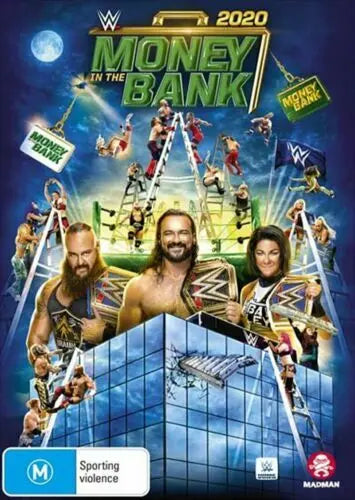 WWE Money In The Bank 2020(DVD) New & Sealed - Region 4 - All Elite DVDs