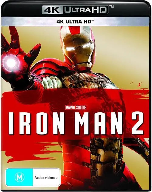 Iron Man 2 (4K UHD) Brand New & Sealed - All Elite DVDs