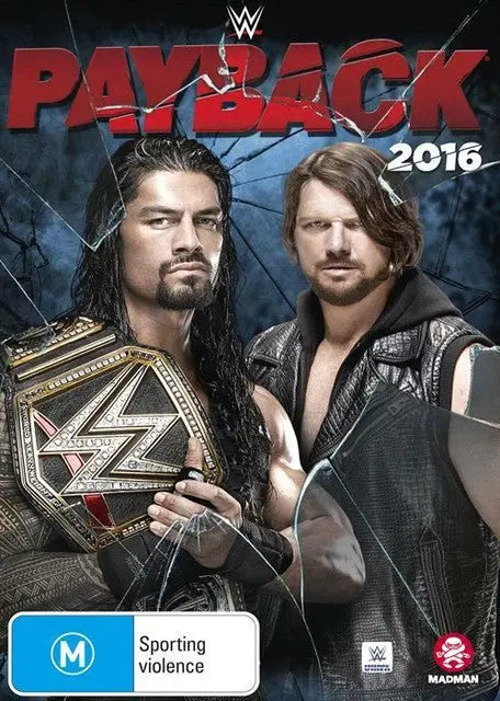 WWE Payback 2016 (DVD) New & Sealed - Region 4 - All Elite DVDs