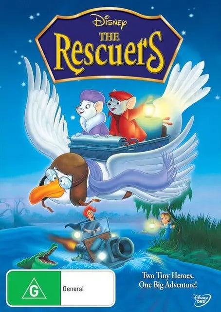 The Rescuers (DVD, 1977) New & Sealed - All Elite DVDs
