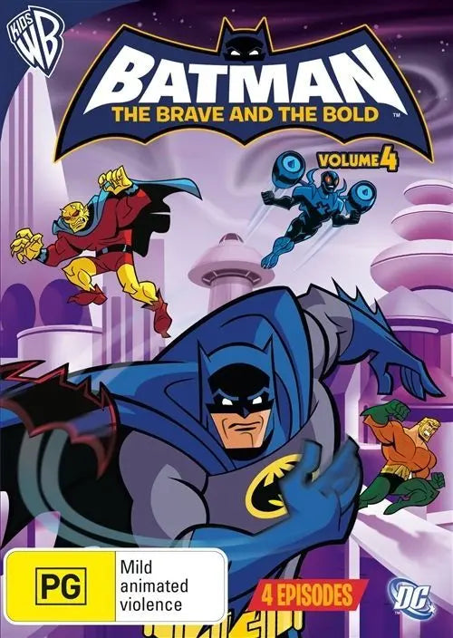 Justice League - The Brave And The World : Volume 4(DVD) New & Sealed - Region 4 - All Elite DVDs