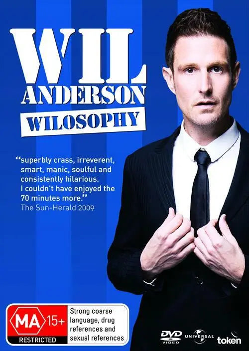 Wil Anderson - Wilosophy (DVD) New & Sealed - Region 4 - All Elite DVDs