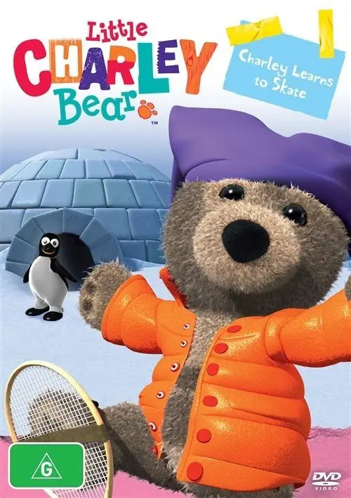 Little Charley Bear - Charley Learns To Skate(DVD) New & Sealed - Region 4 - All Elite DVDs